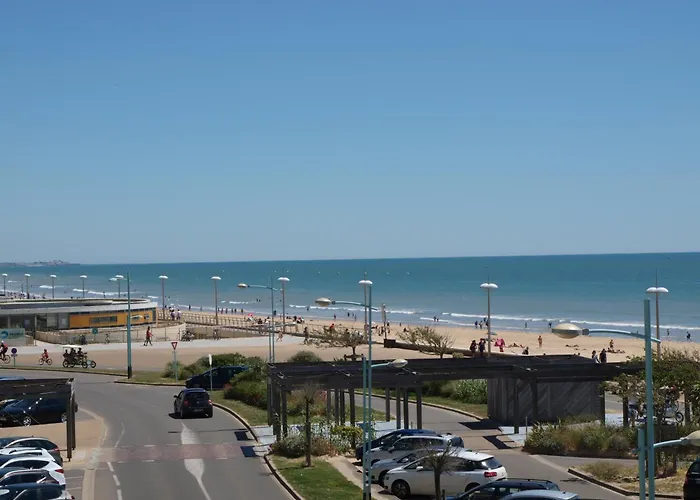 아파트 Bien Amenage A Jean De Monts Avec Vue Sur - Fr-1-323-425 *